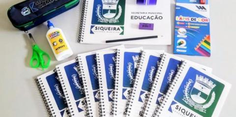​Prefeitura de Siqueira Campos irá beneficiar 2100 crianças com Kit Escolar